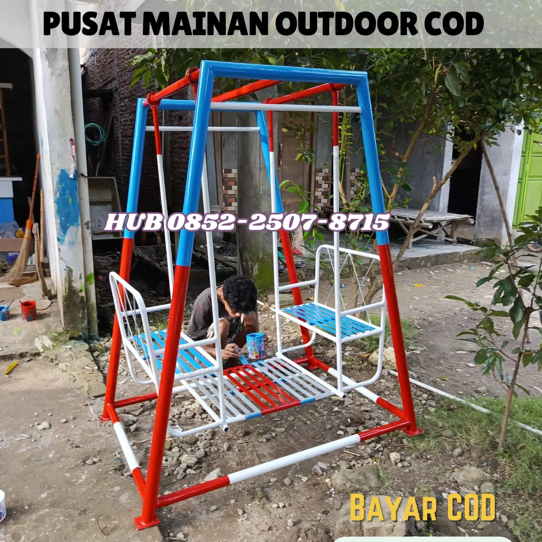 Info harga ayunan besi anak tk Rekomendasi Taman Rumah Klasik Kec Kedu Temanggung