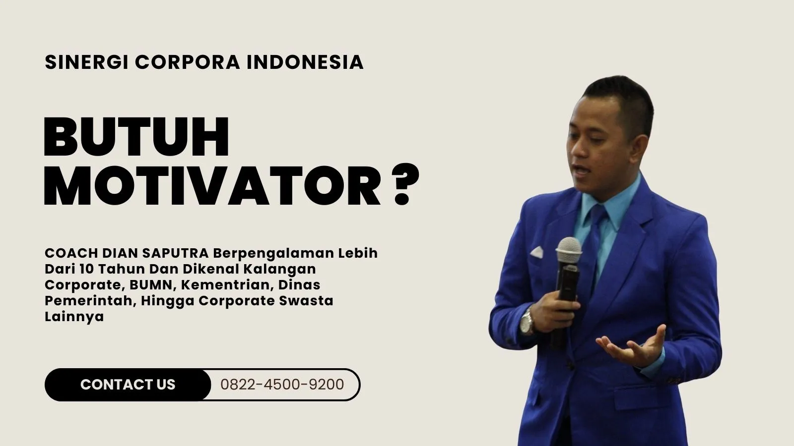Trainer Dari Klaten, Terpercaya & Solutif, Dian Saputra