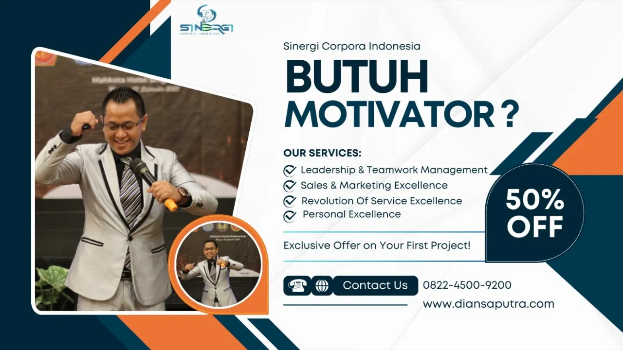 Motivator Jogja, 082245009200, Terpercaya & Solutif, Dian Saputra