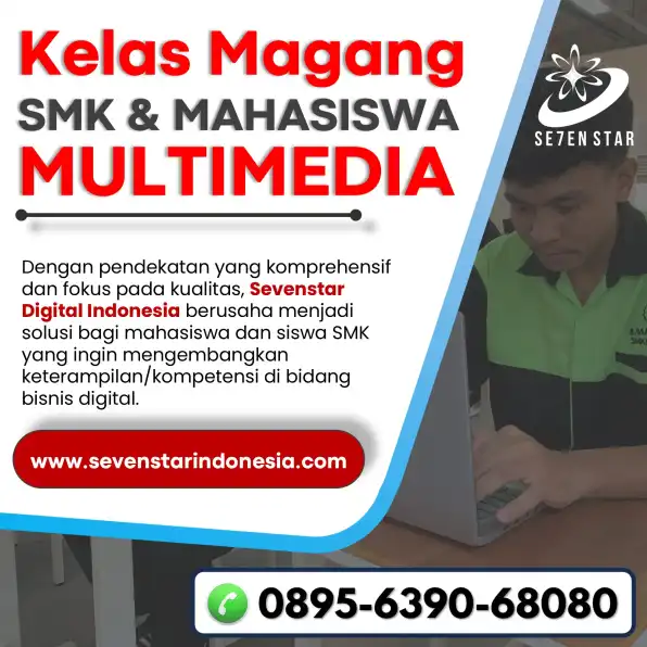 Hub 0895-6390-68080, Rekomendasi PKL Jurusan Multimedia DKV di Kediri