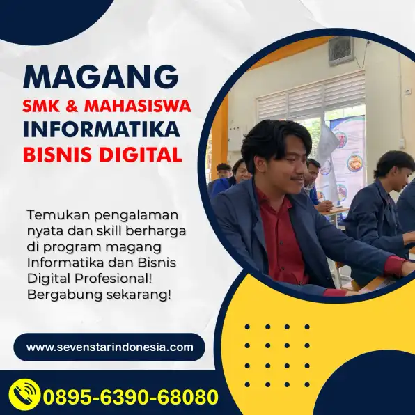 (WA 0895 6390 68080)  Magang Informatika di Malang: Lowongan Terbaru untuk Mahasiswa 2025