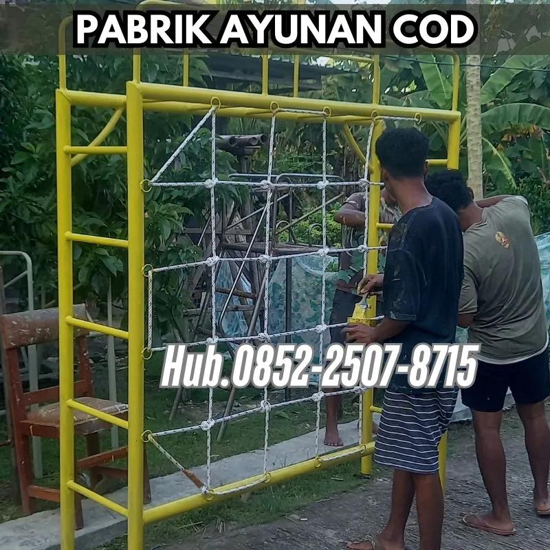 Hub 0852-2507-8715 TERPECAYA !! ayunan besi bulat Dan mainan outdoor untuk tk Kec Dukuhturi Tegal Bayar COD Free Ongkir