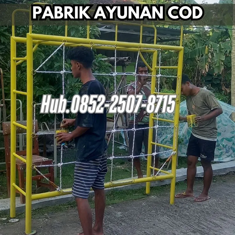 Hub 0852-2507-8715 ayunan besi murah Dan Terowongan Paud Tirto Pekalongan