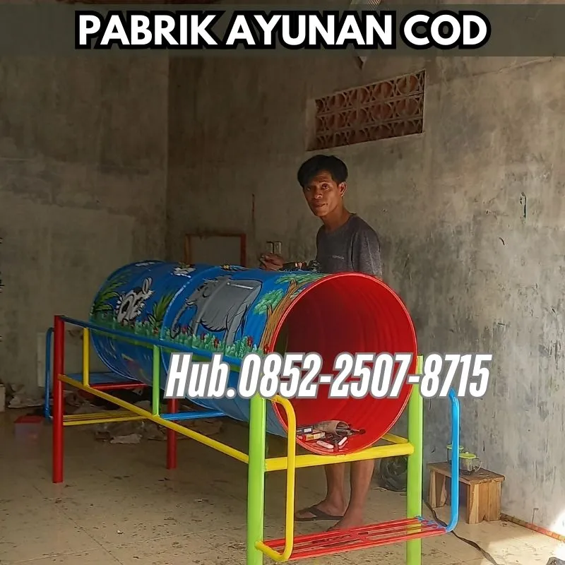 Hub 0852-2507-8715 TERBAIK ! ayunan besi depan rumah Dan mainan outdoor tk Kec Pancur Rembang Bayar COD Free Ongkir