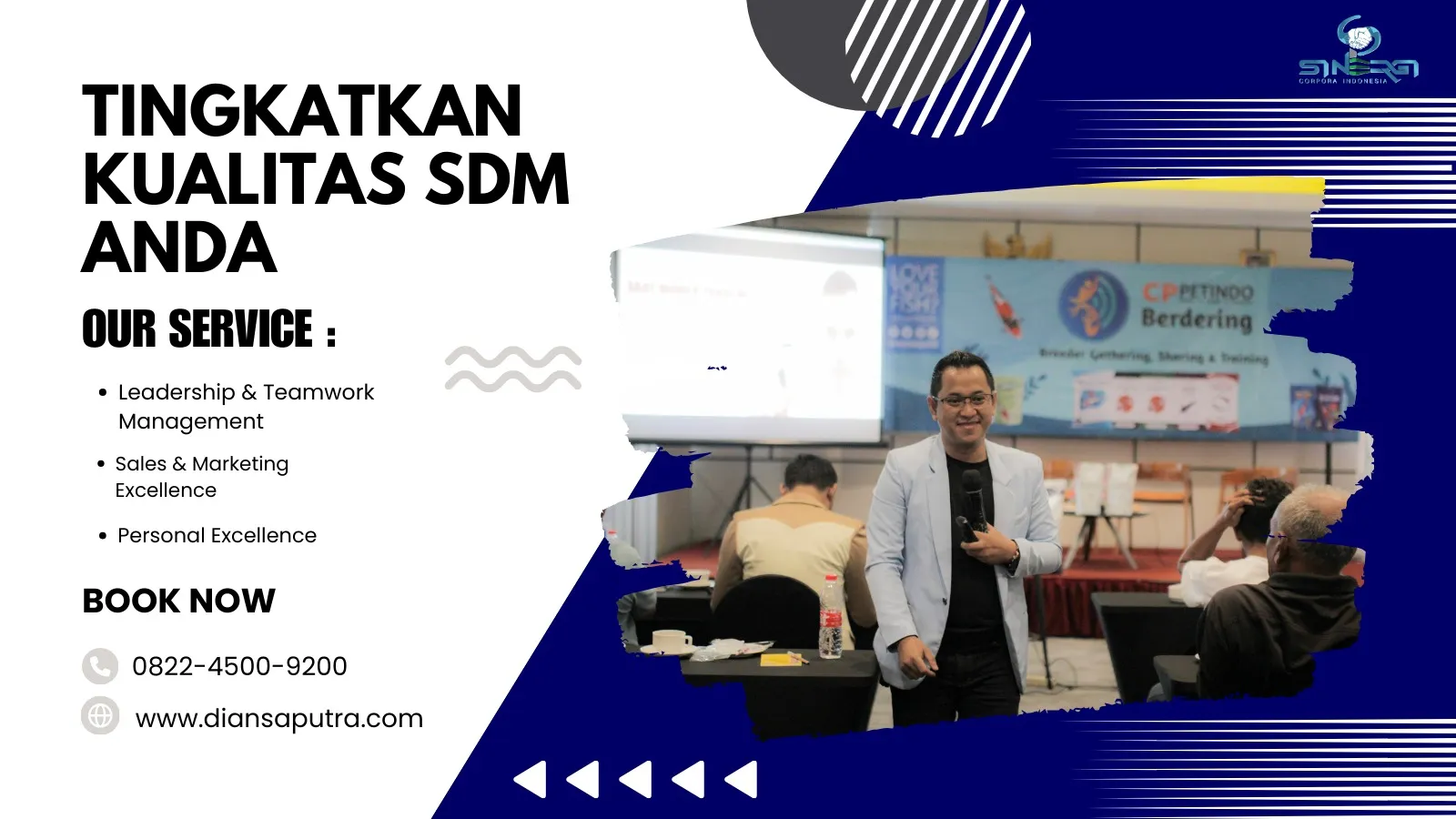 Pembicara Motivator Garut, Terpercaya & Solutif, Dian Saputra