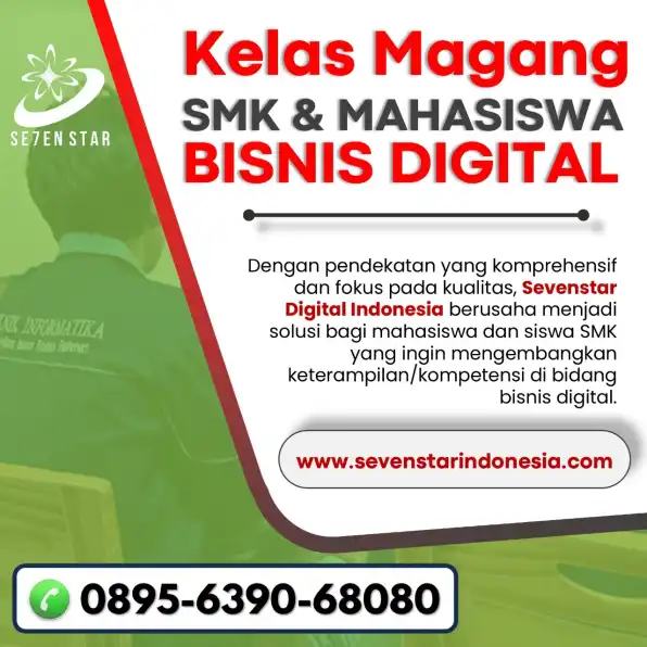 WA 0895-6390-68080, Program Prakerin Bisnis Digital di Kediri untuk Siswa