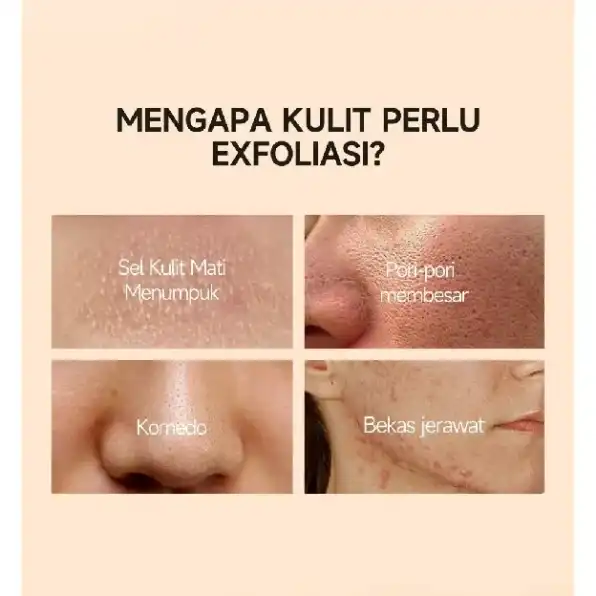 GMEELAN SET Orange Exfoliating Gel 1 Menit 50g+Krim Pemutih Ketiak Bunga Sakura Bersih 30g