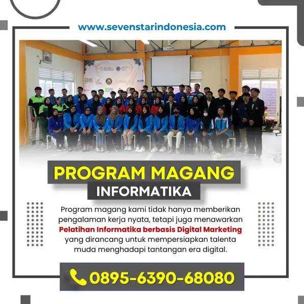 WA 0895-6390-68080, Daftar Magang Jurusan Informatika di Kediri