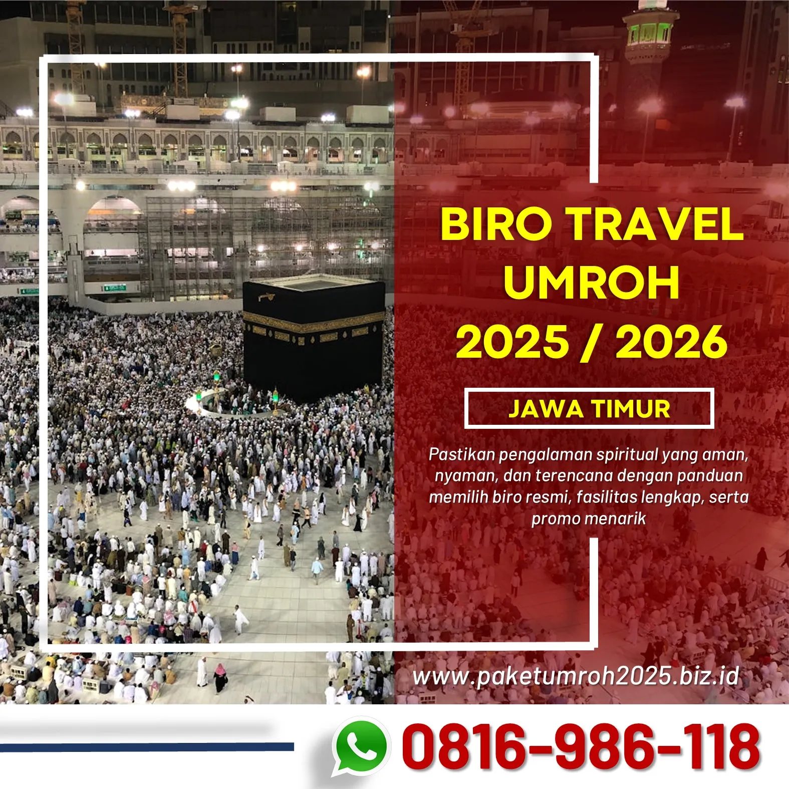 Travel Umroh Syawal 2025 Ampelgading Malang AL Bahjah