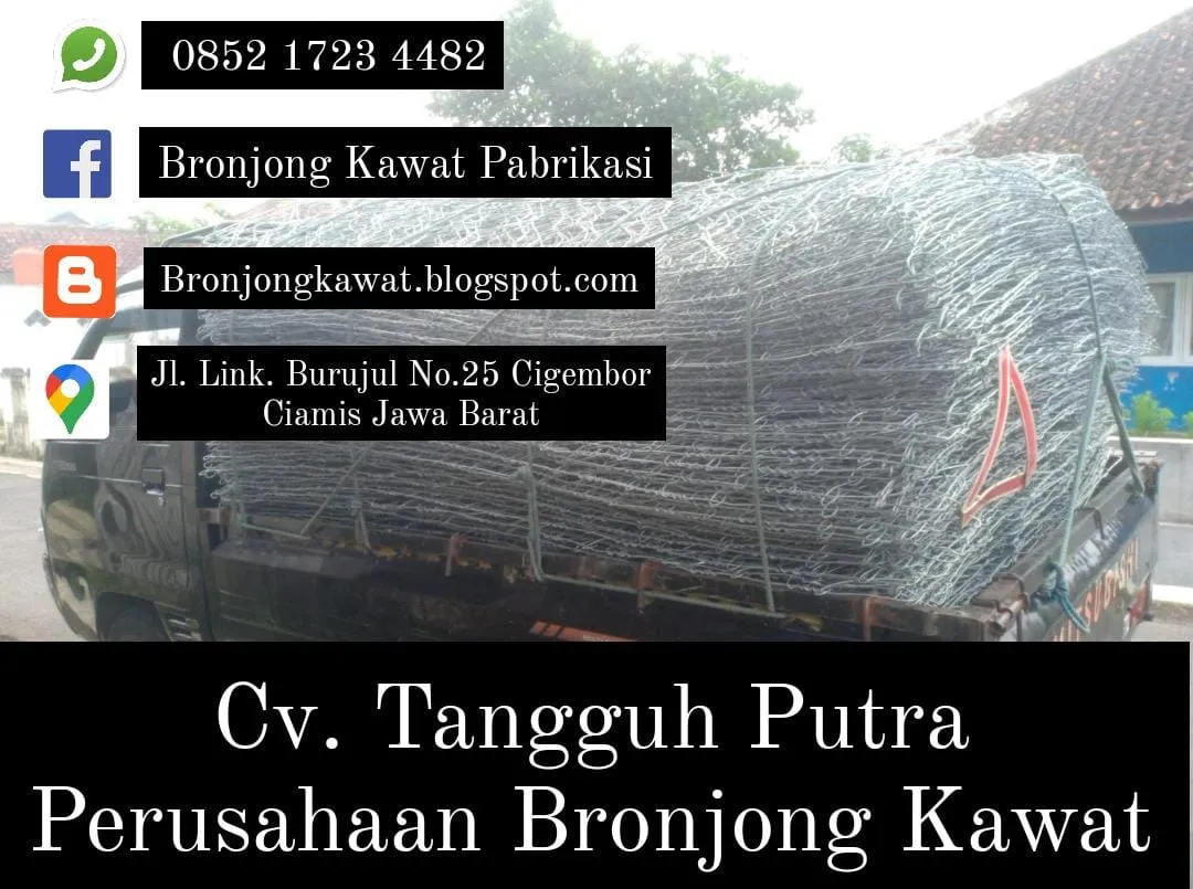 Termurah !!! 085217234482, Jual Bronjong Kawat SNI di Jabung, Malang