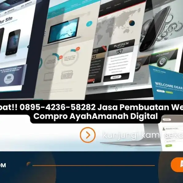 Cepat!! 0895-4236-58282 Jasa Pembuatan Website Compro AyahAmanah Digital