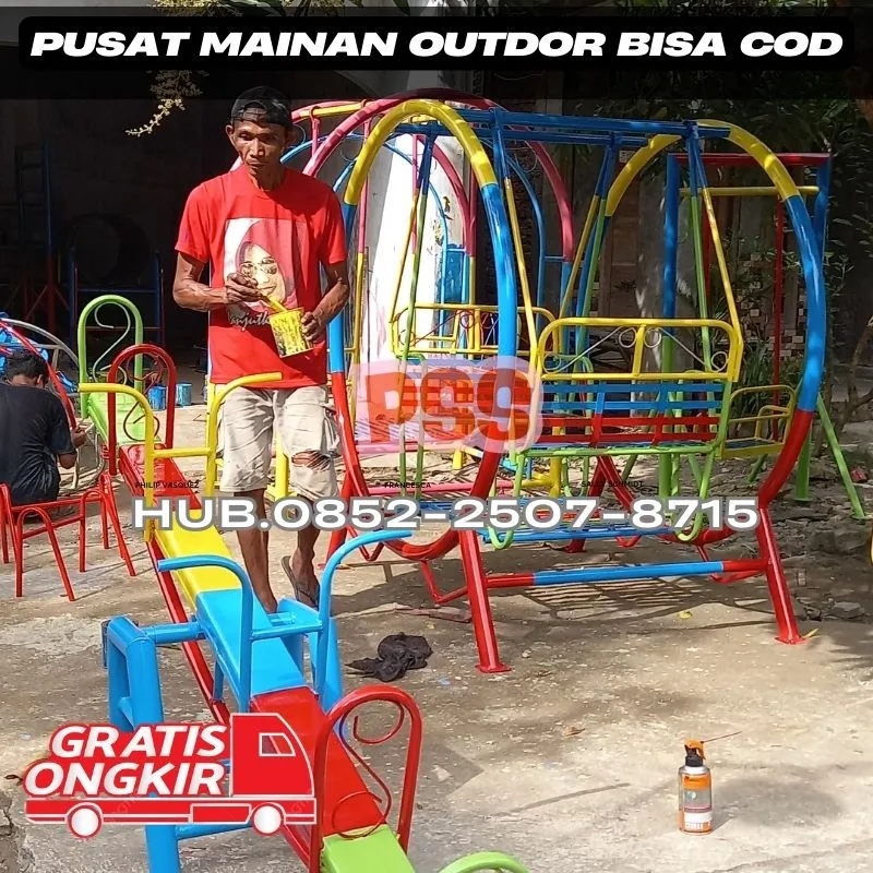 Contoh Ayunan Besi Custom Dan Perosotan Anak Kec Kuta Selatan Bandung bali
