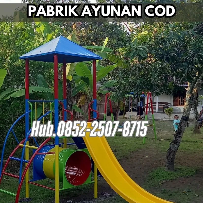 Hub 0852-2507-8715 TERBAIK ! ayunan besi depan rumah Dan mainan outdoor tk Kec Pancur Rembang Bayar COD Free Ongkir