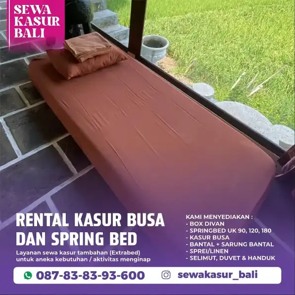 Rental Kasur Bali | WA/Telp. : 0878 3839 3600