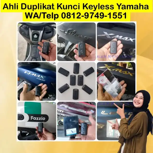 0812-9749-1551(Wa), Duplikat Remote Kunci Pintar Yamaha Nmax Lexi Freego Aerox Majalengka