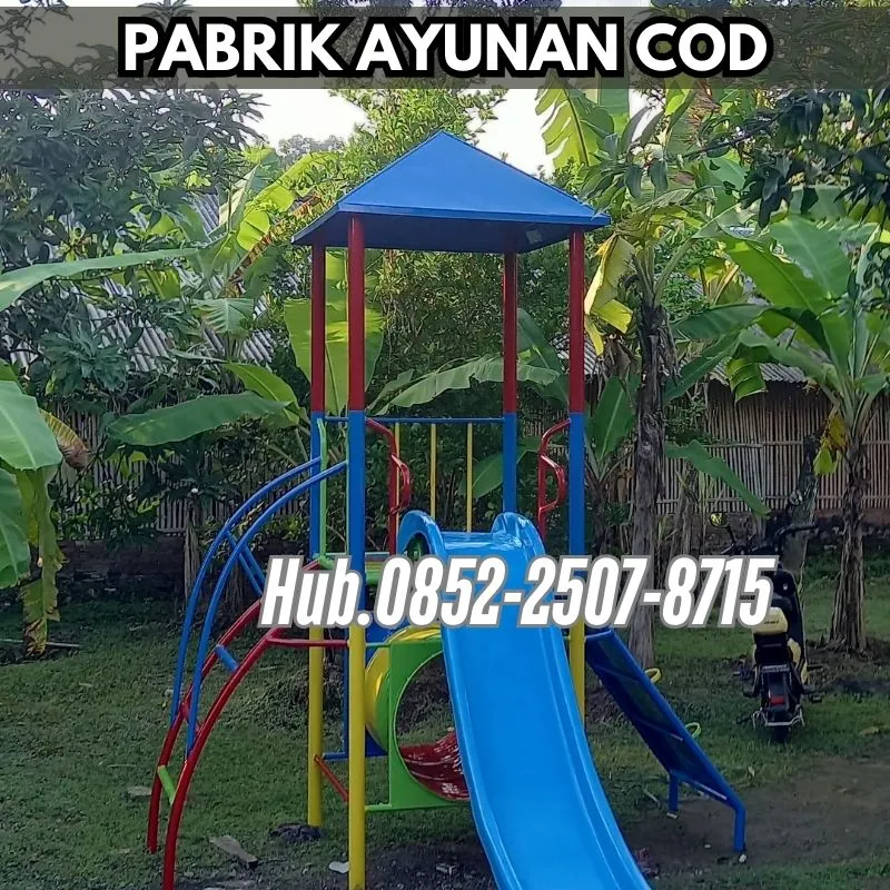 Hub 0852-2507-8715 STOK READY !! ayunan besi hollow Dan produsen playground Kec Juwana Pati Bayar COD Free Ongkir