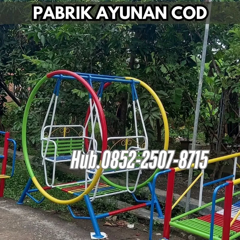 Hub 0852-2507-8715 CUKUP SHARE LOCK !! ayunan besi dewasa Dan Perosotan Custom  Kec Petarukan Pemalang Bayar COD Free Ongkir