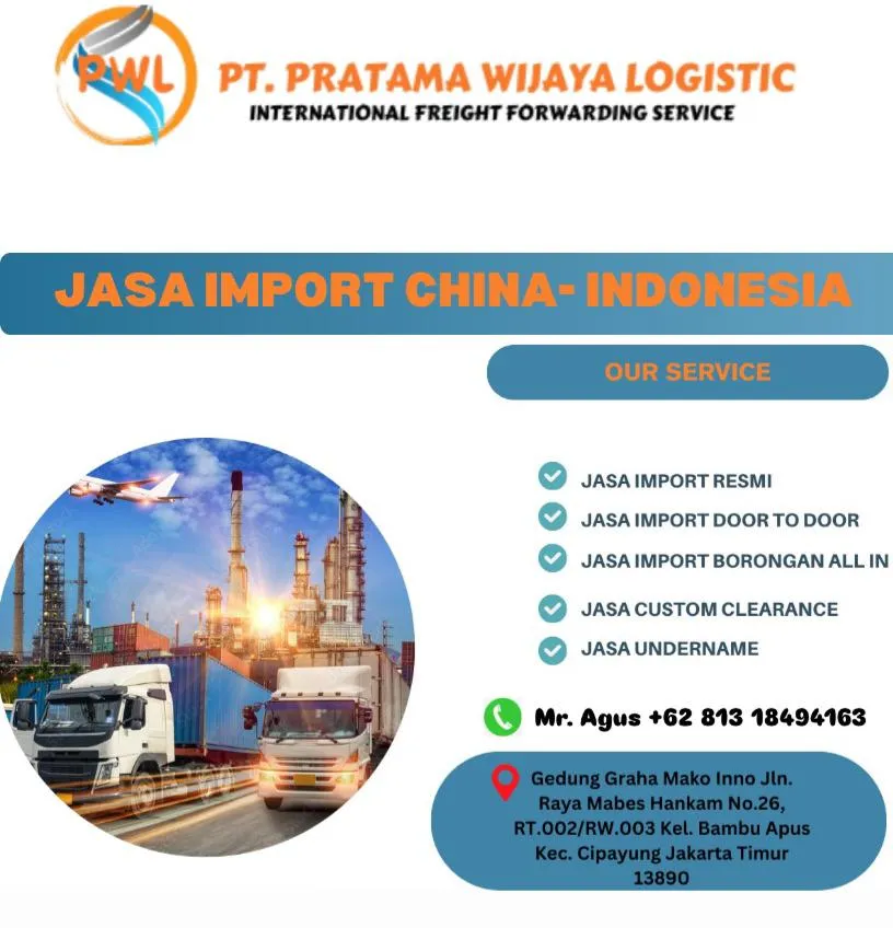 Jasa Import Door to door