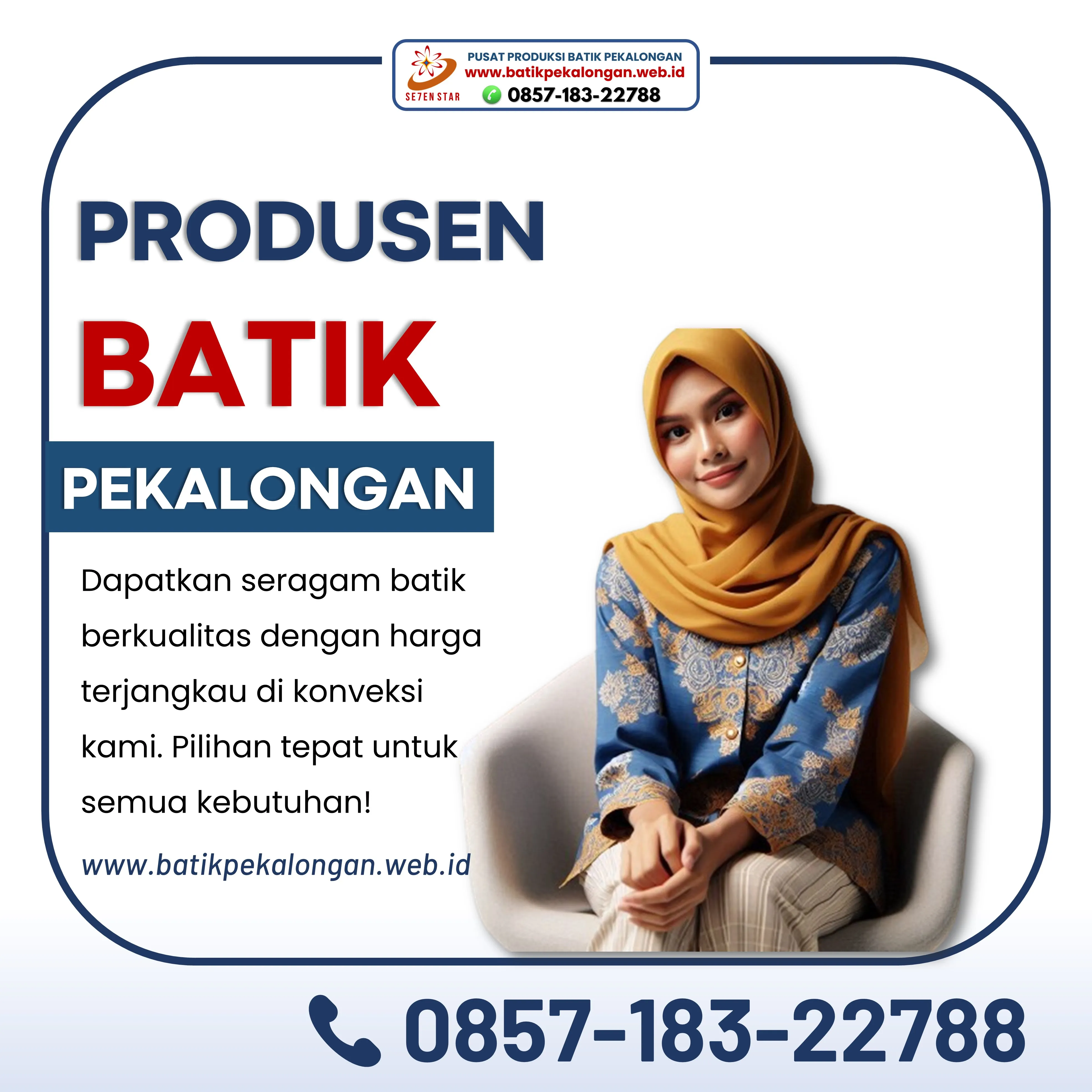 Produsen Seragam Batik Haji Pekalongan