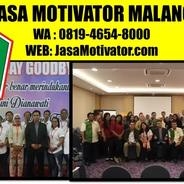 Motivator Dari Malang, (0819-4654-8000) Terlucu & Semangat