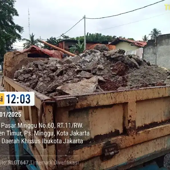 jasa angkutan puing dan pengurugan