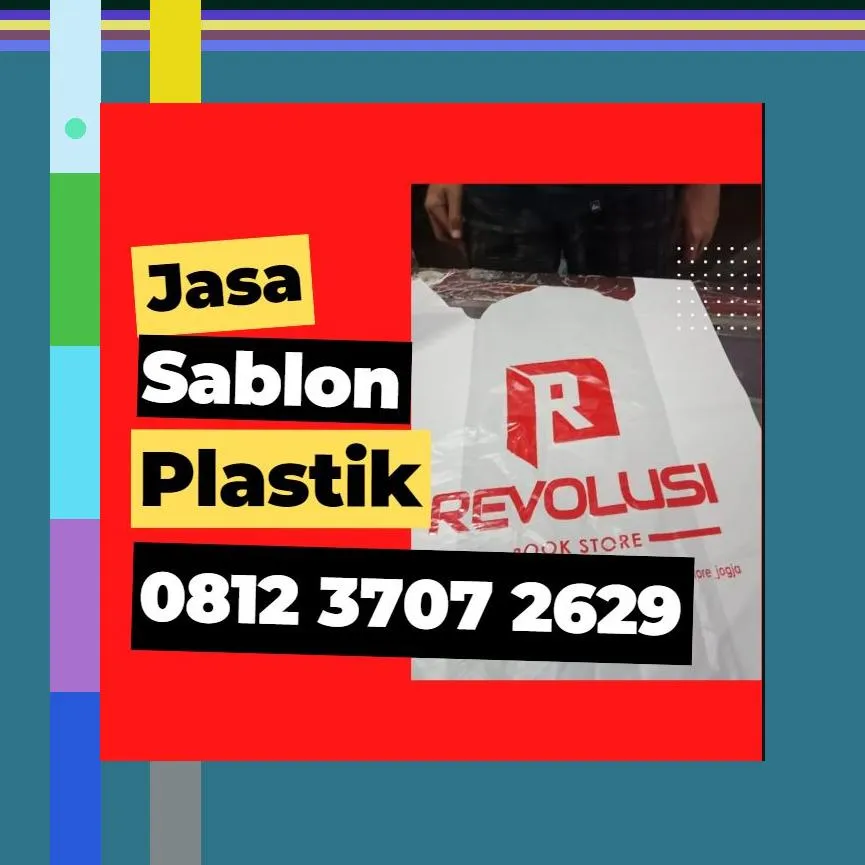 Jasa Sablon Plastik OPP di Prambanan