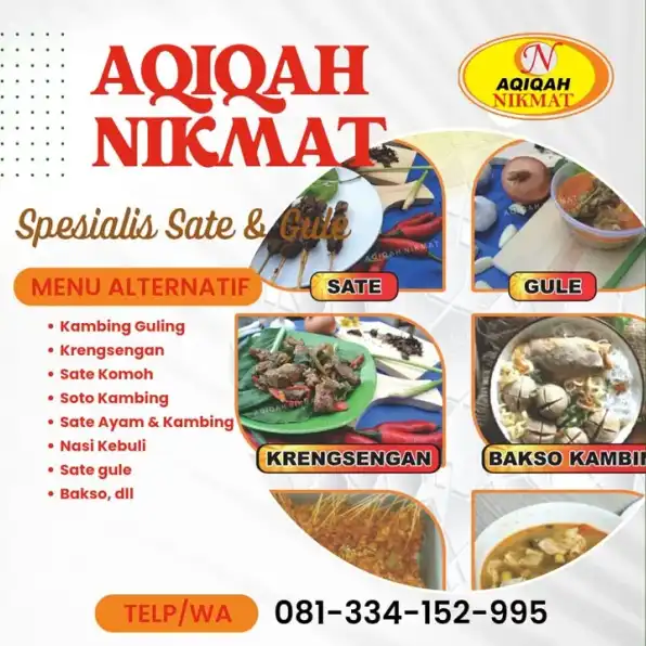 Hub. 0813 3415 2995 Paket Catering Aqiqah Siap Saji Premium Dengan Menu Istimewa Sidoarjo