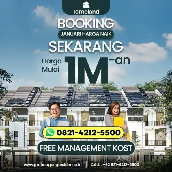 MEWAH 0821-4212-5500 Investasi Rumah Kost Murah Untuk Dokter Jawa Timur Nganjuk GRAHA AGUNG HIGHLAND