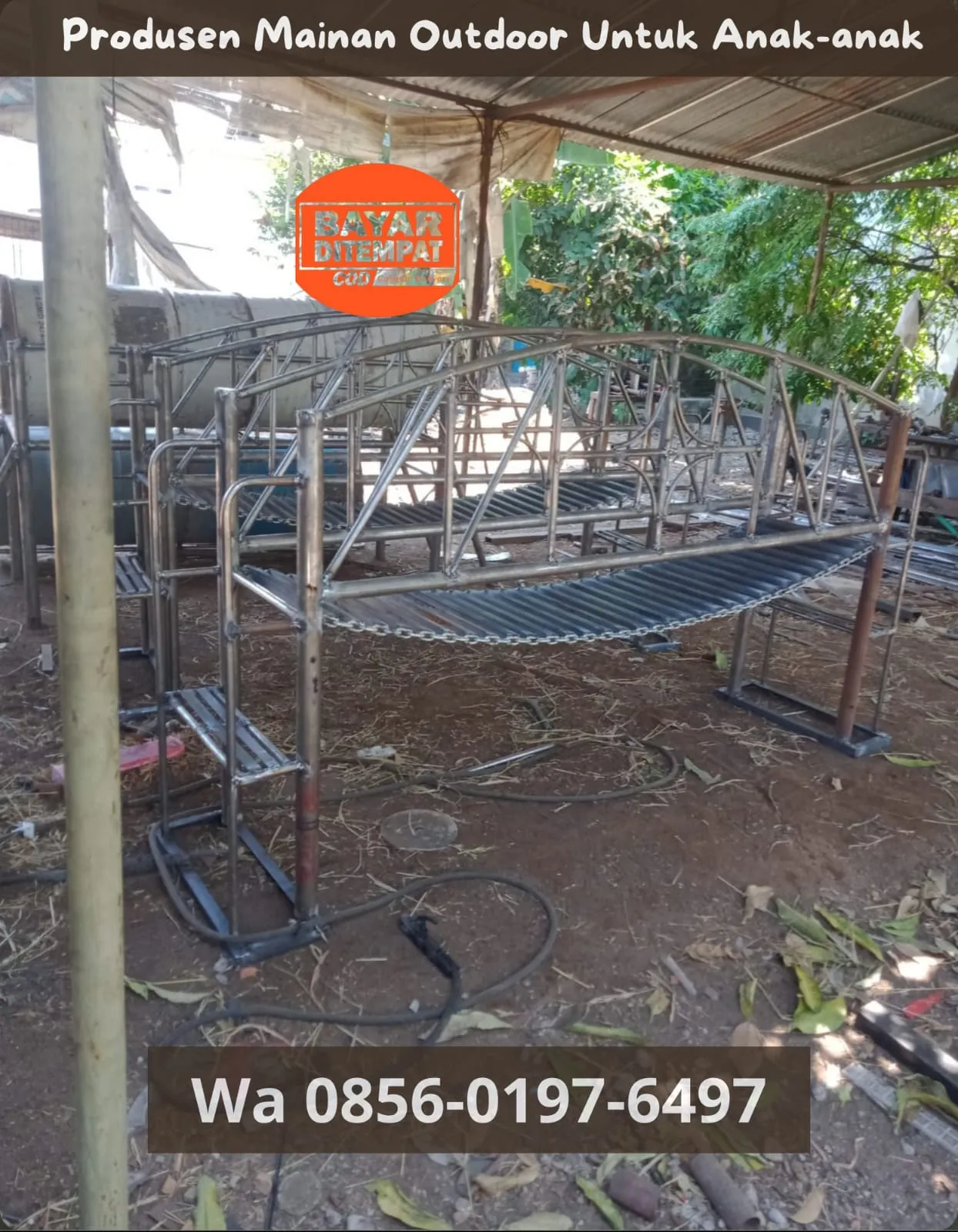 TERLENGKAP Spesialis Mainan Playground Set Ayunana Besi dan Jungkat Jungkit di Kudus
