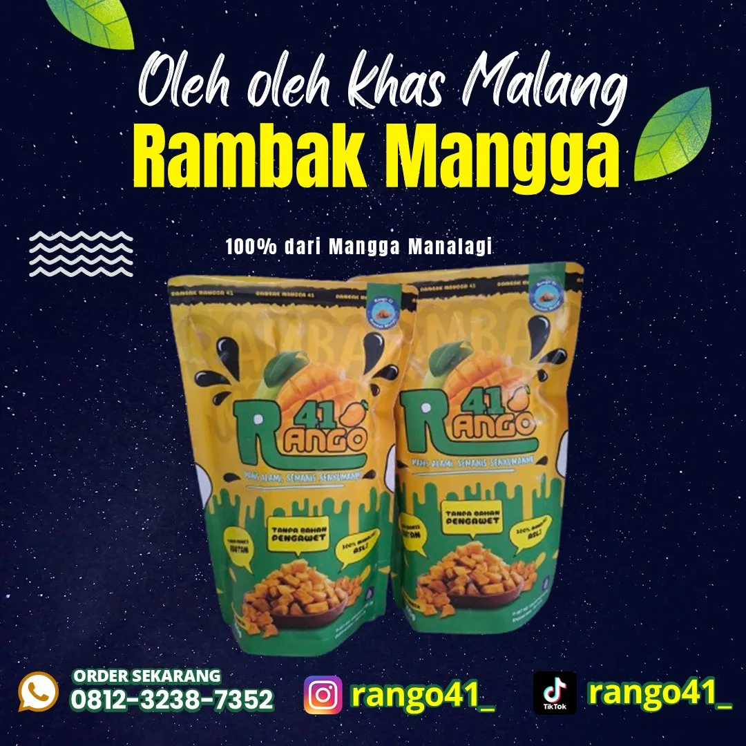 Rambak Mangga Malang Teman Setia Saat Lembur cocok banget