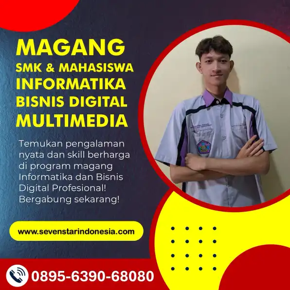 Hub 0895-6390-68080, Rekomendasi lowongan magang Informatika di Malang!