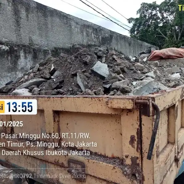 jasa angkutan puing dan pengurugan