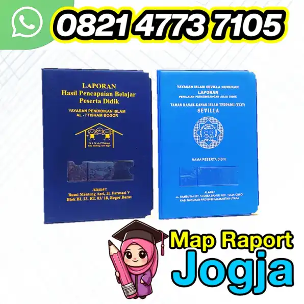 0821-4773-7105 Pabrik Sampul Raport Map Ijazah di Pakem Sleman