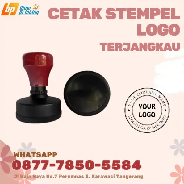 MEMBUAT CETAK STEMPEL LOGO