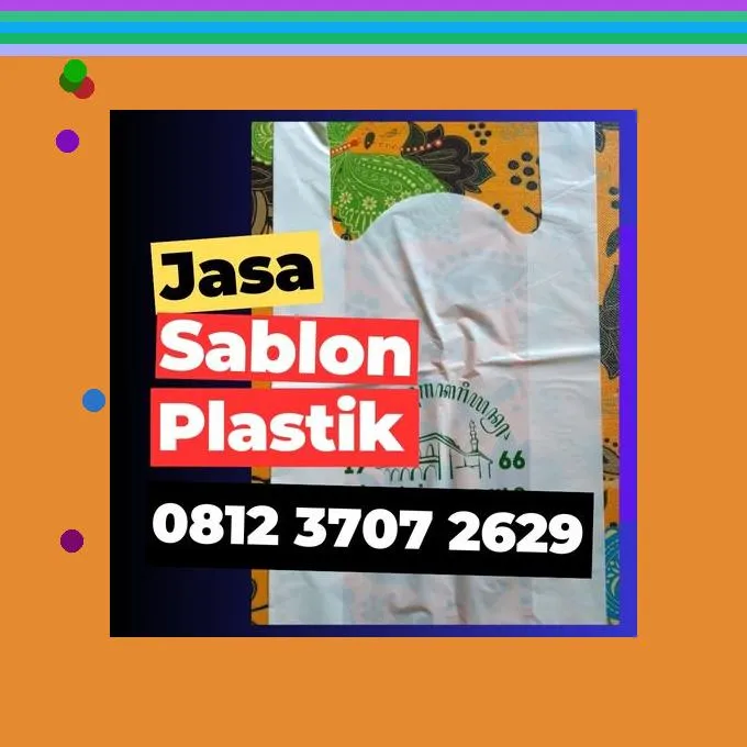 Jasa Sablon Plastik Kresek di Bandung Barat