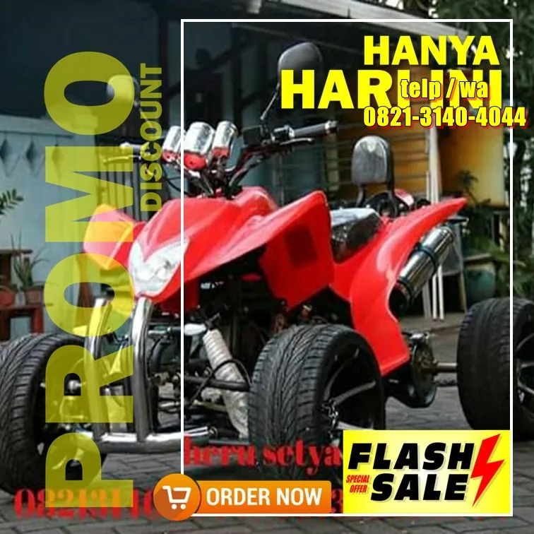 AGEN MOTOR ATV 150 CC sport ceper baru bukan bekas  SIAP KIRIM  BONDOWOSO PUJER