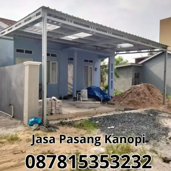 0878-1535-3232 (TERMURAH), jasa pasang kanopi baja ringan Teluk Tiram