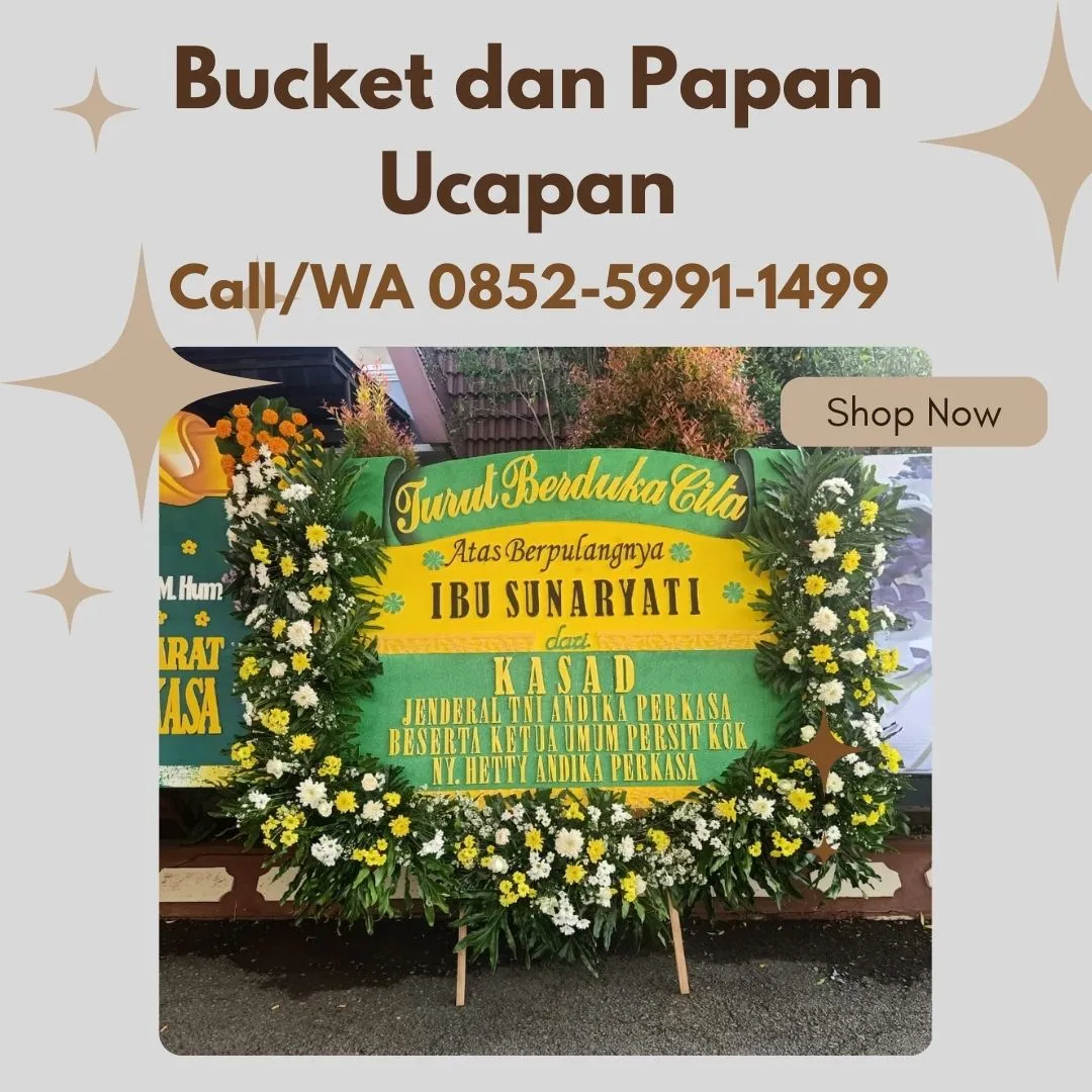 Jual Buket Bunga Artificial Pandaan