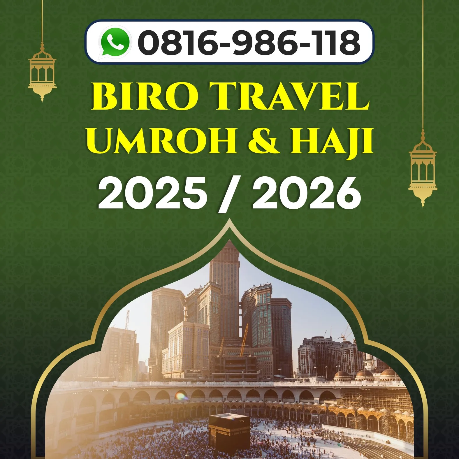 Travel Umroh Akhir Tahun 2025 Ponggok Blitar AL Bahjah