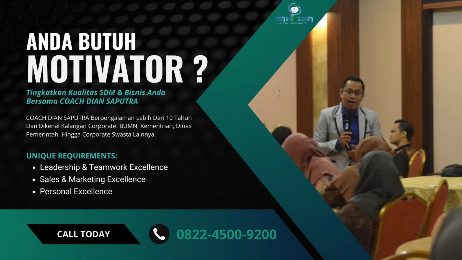 Motivator Denpasar, Terpercaya & Solutif, Dian Saputra