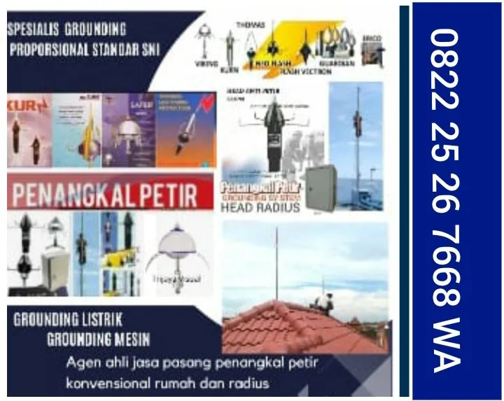 spesialis ahli jasa pasang anti penangkal petir cibeunying Kaler Bojongloa kulon Bandung kidul