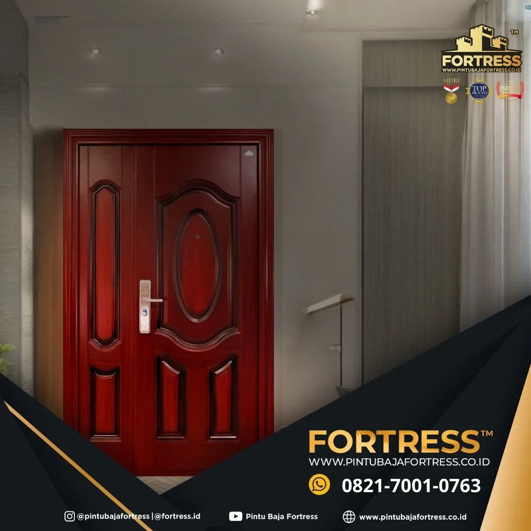 TERPERCAYA..!! WA 0821 7001 0763 (FORTRESS) Pintu Kamar Minimalis Putih 1 Daun Di Kuningan