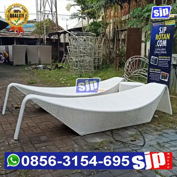 0857-5596-9664 sunbed, sun lounger, sunbed pool kolam renang