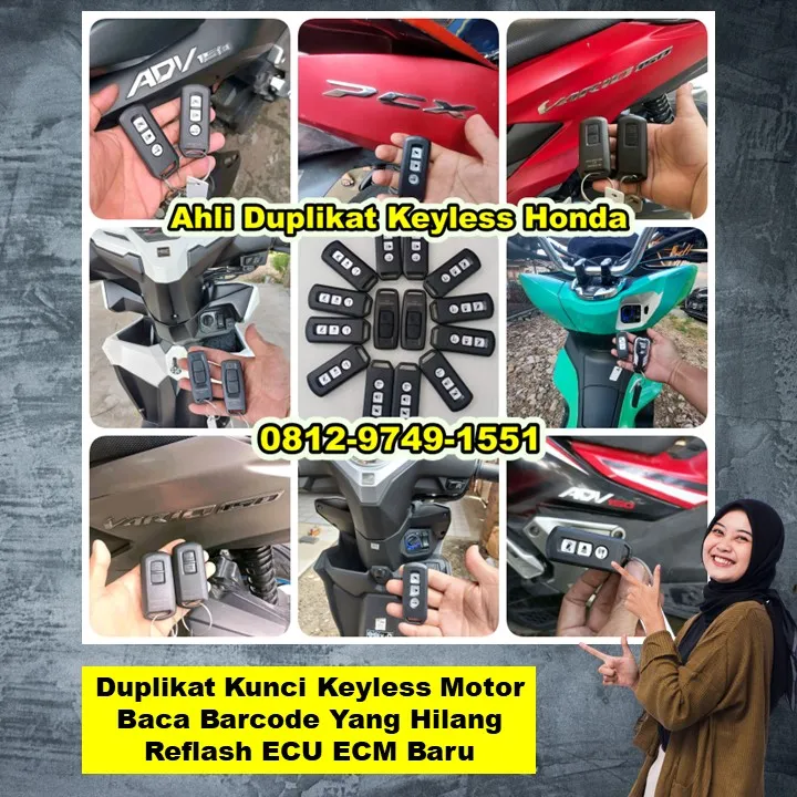 0812-9749-1551(WA), Buat Duplikat Keyless Terdekat Pcx Adv Vario Scoopy Ligung Majalengka