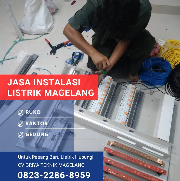 Jasa Instalasi Listrik Magelang,Harga Terjangkau, Kualitas Terbaik 0823,2286,8959