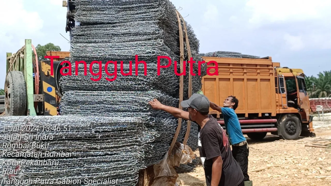 Termurah, Jual Bronjong Kawat Maccaferri di Kuala Indragiri, Riau