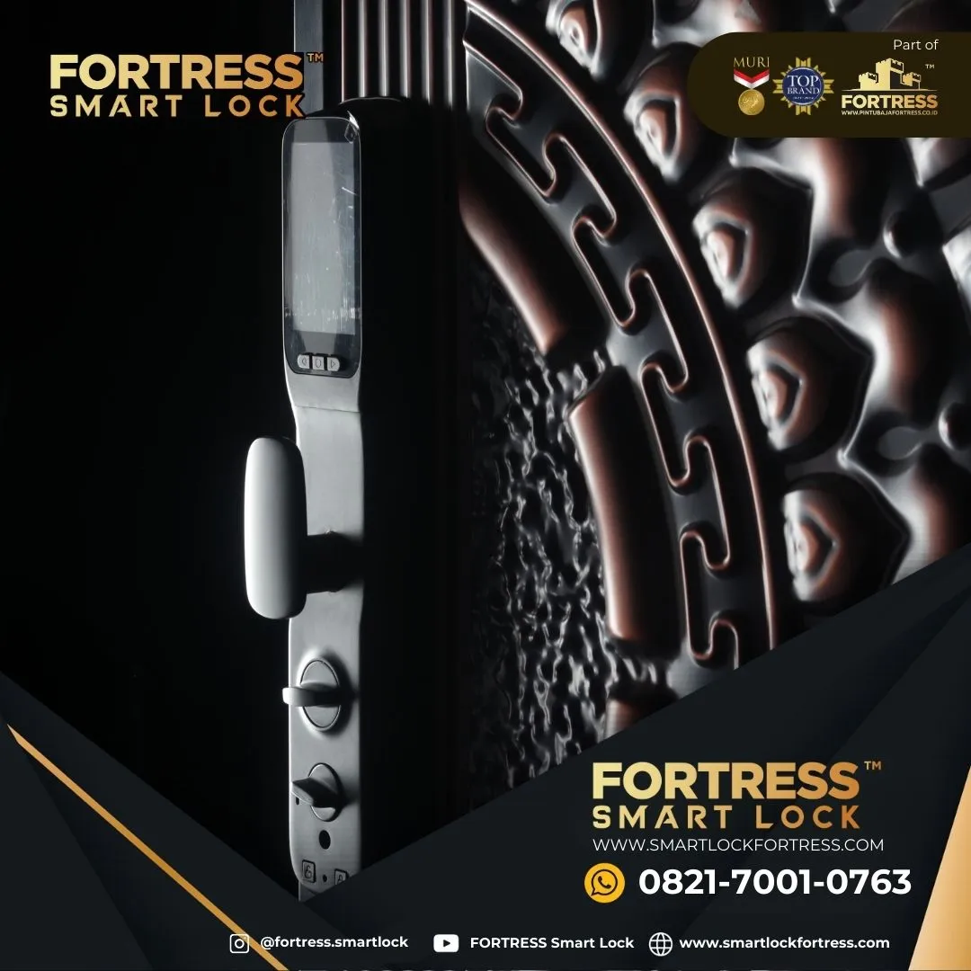 (FORTRESS) Smart Door Lock Murah Terbaik Di Palu