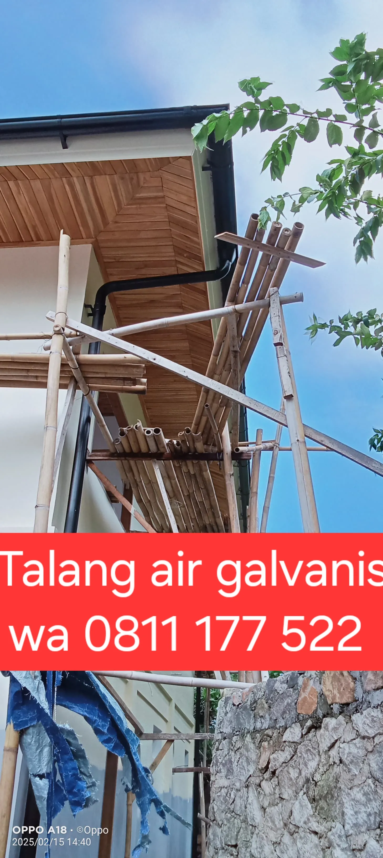 Talang air galvanis O811 177 522.Bekasi