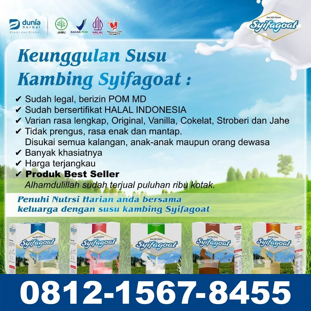 0812-1567-8455 Supplier Susu Kambing Etawa Syifagoat Di Blora Boyolali Brebes