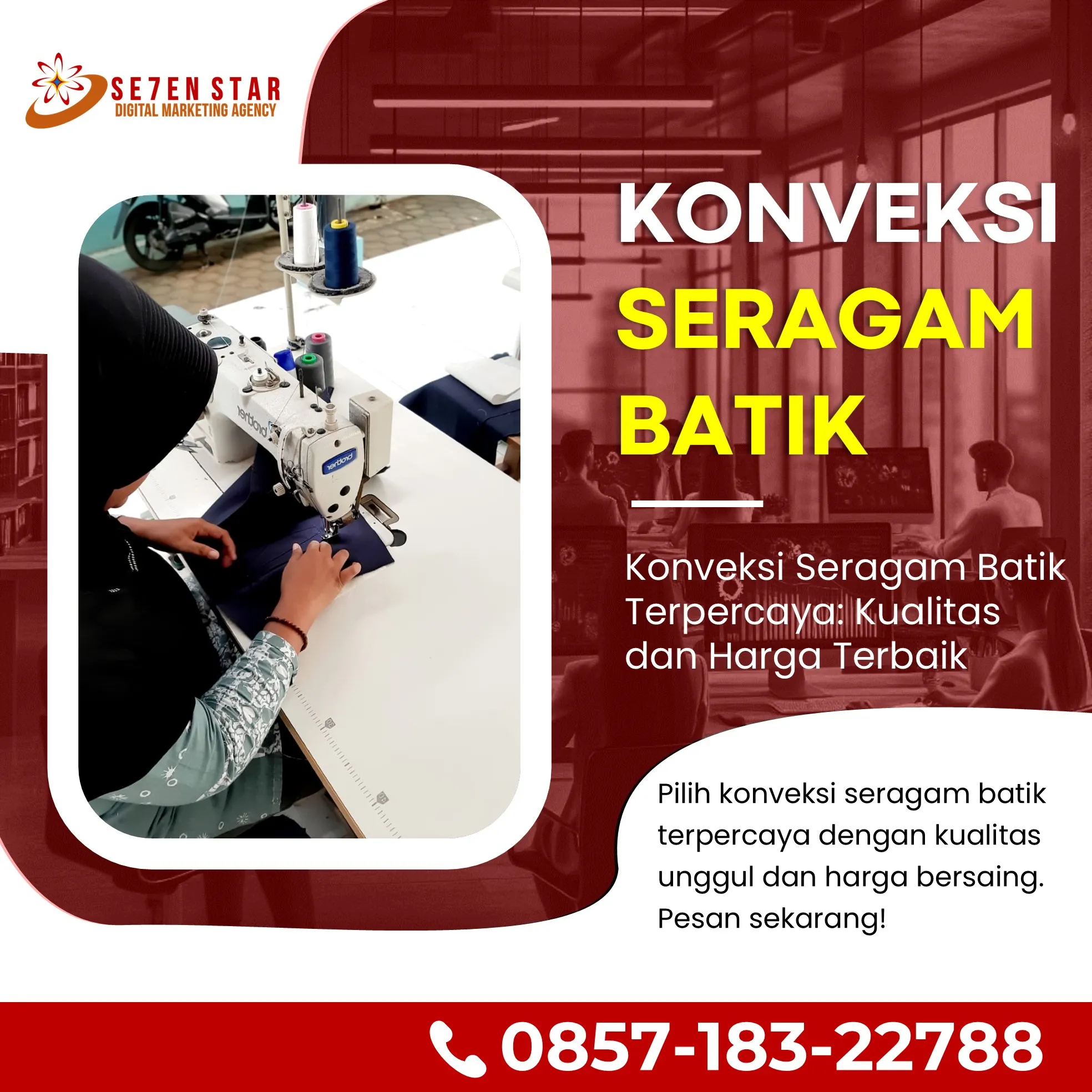 Agen Seragam Batik SMP 2025